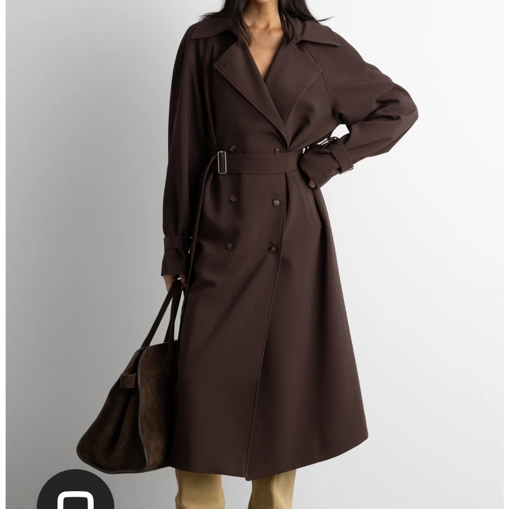 OAK + FORT Oversized Trench Coat